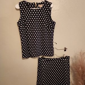 2 piece set Polka Dot